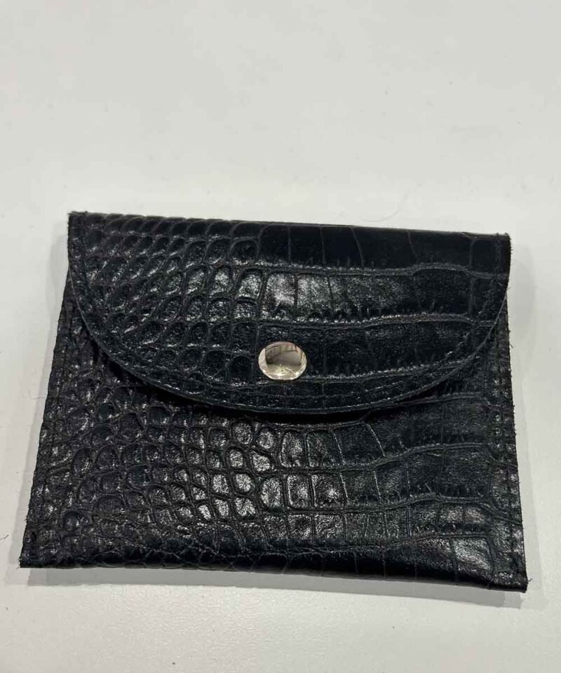Auren - Porte Monnaie Cuir Noir