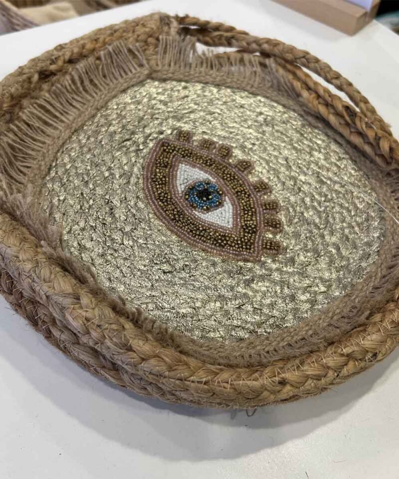 Auren - Sac Rond Jute Œil