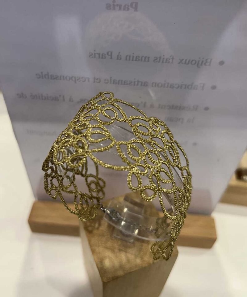 MoB - Bracelet Grosse Maille Jaune – Image 3