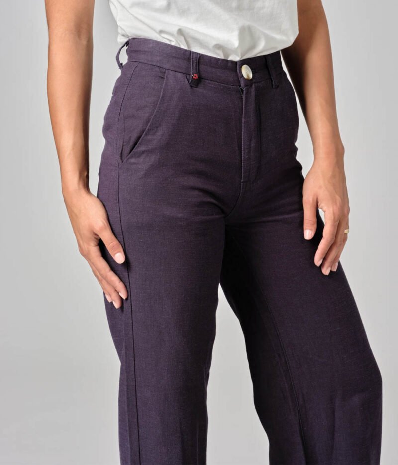 FAM - Pantalon Fleure Navy – Image 5