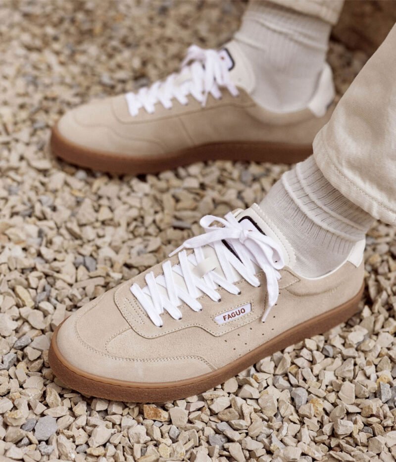 Faguo - Baskets Lumbo Beige Suede – Image 6