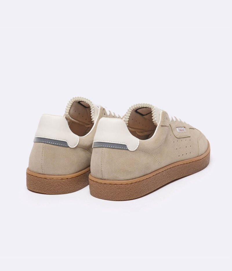 Faguo - Baskets Lumbo Beige Suede – Image 3