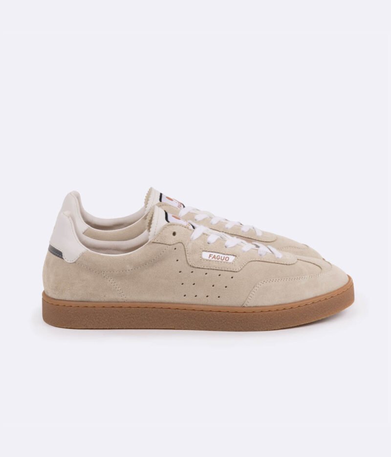 Faguo - Baskets Lumbo Beige Suede