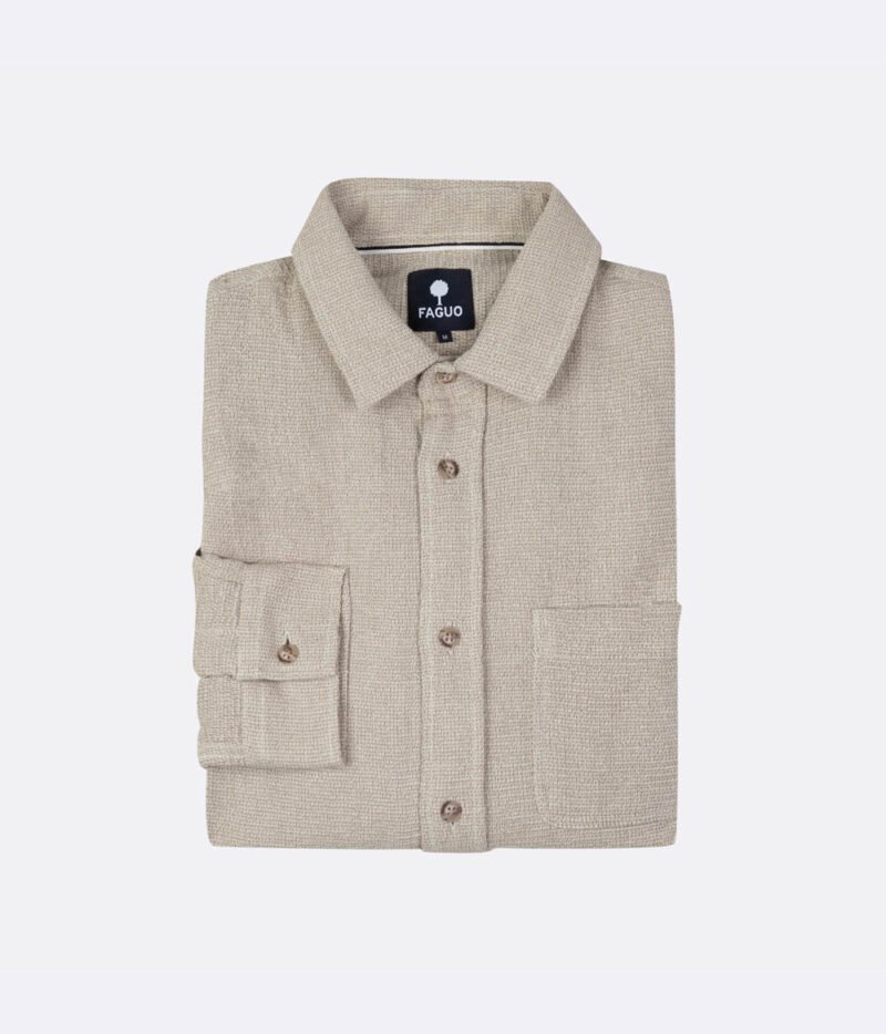 Faguo - Chemise Signy Beige – Image 4