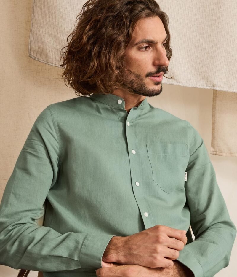 Faguo - Chemise Chiavari Kaki – Image 2