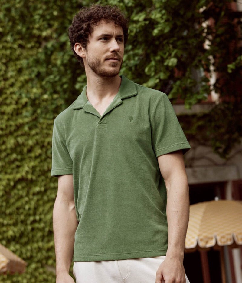 Faguo - Polo Zonza Olive – Image 3