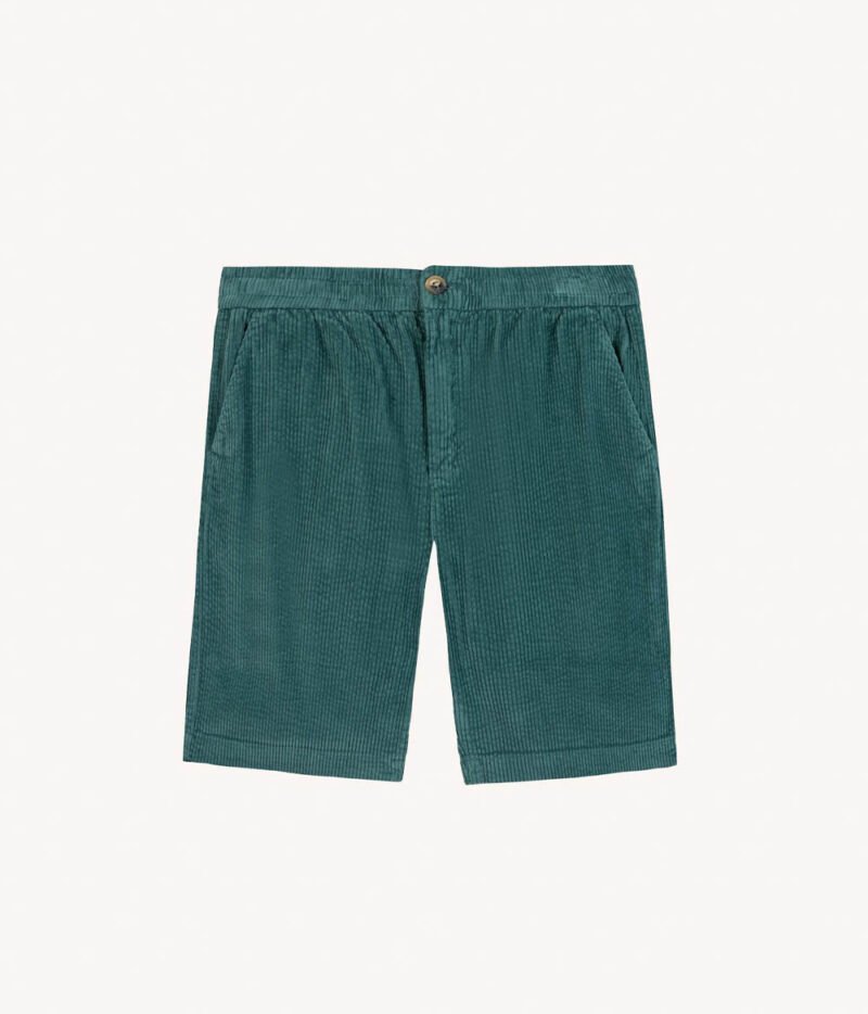 Faguo - Short Velours côtelé Vert – Image 2