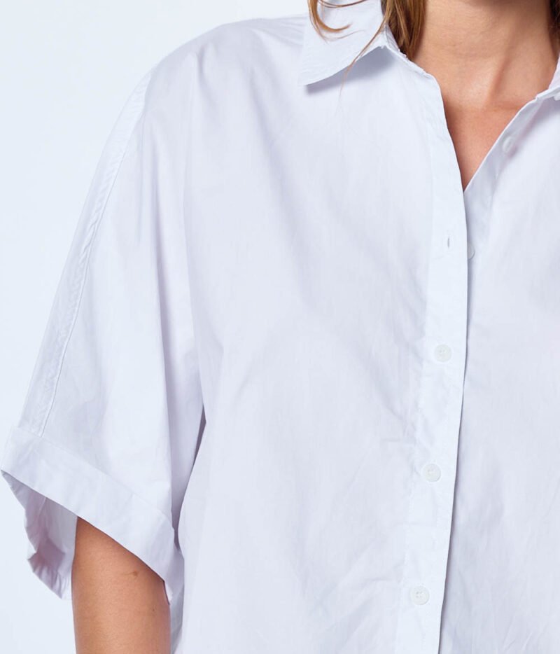Chemise Oversized Blanche – Image 4