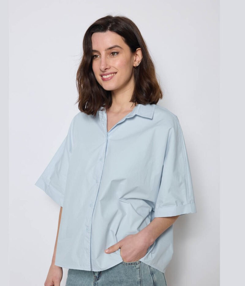 Chemise Oversized Ciel – Image 3