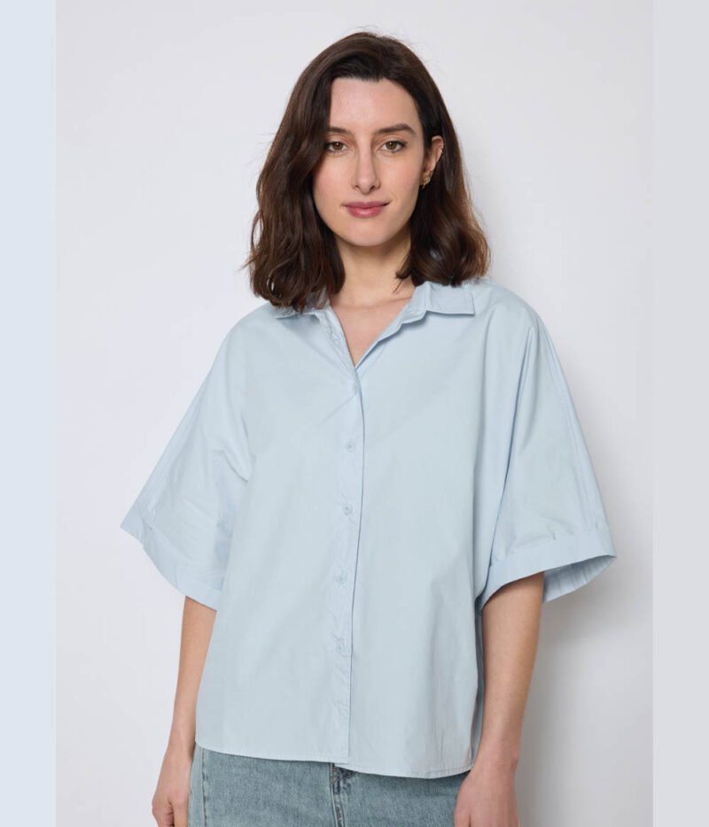 Chemise Oversized Ciel – Image 4