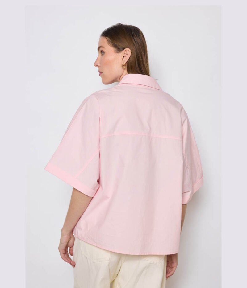 Chemise Oversized Rose – Image 2