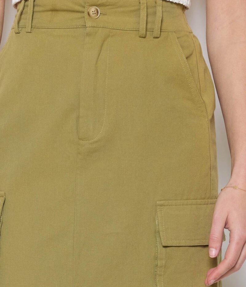 Jupe Cargo Kaki – Image 4