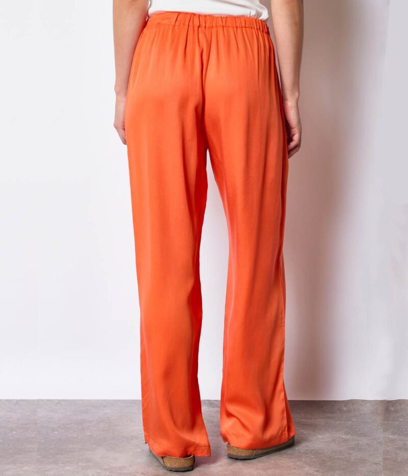 Pantalon lyocell Orange – Image 4