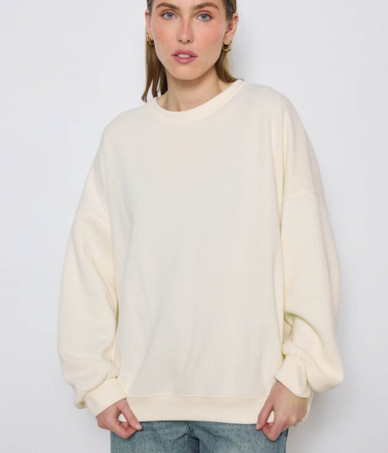 Sweat Oversized Ecru – Image 2