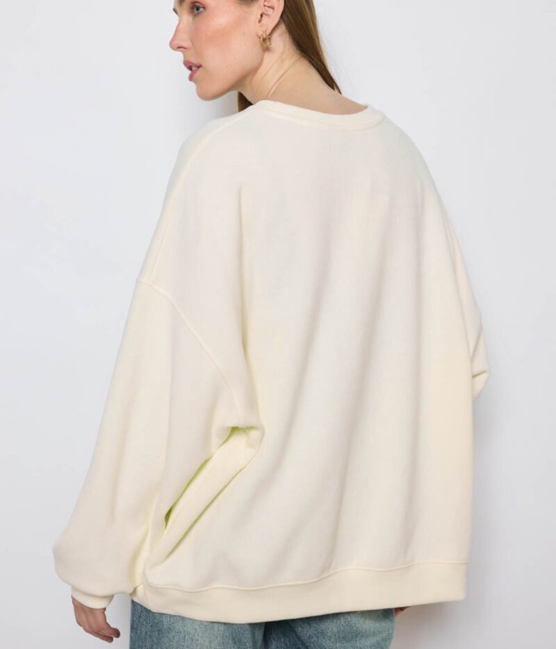 Sweat Oversized Ecru – Image 3