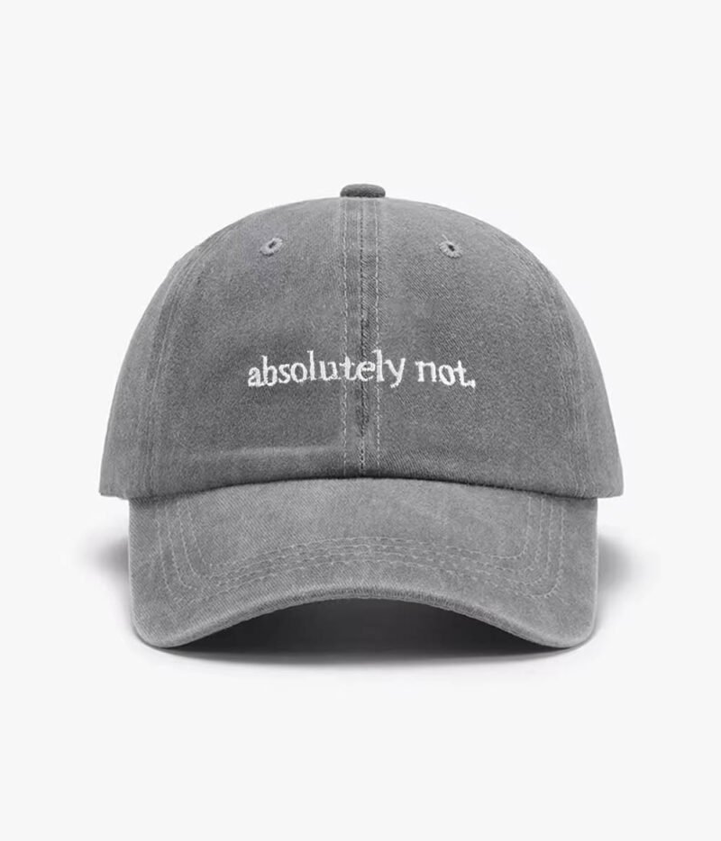 Casquette TRS Absolutely Not Grey