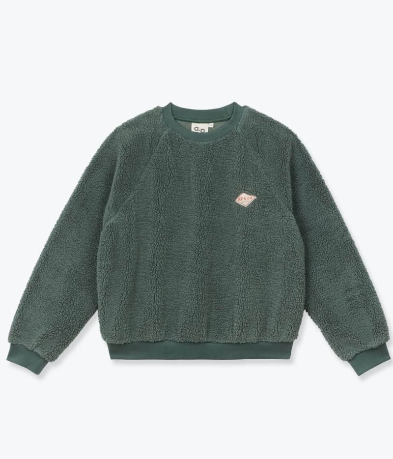 A.P - Sweat Sherpa Guillaumine Vert – Image 2