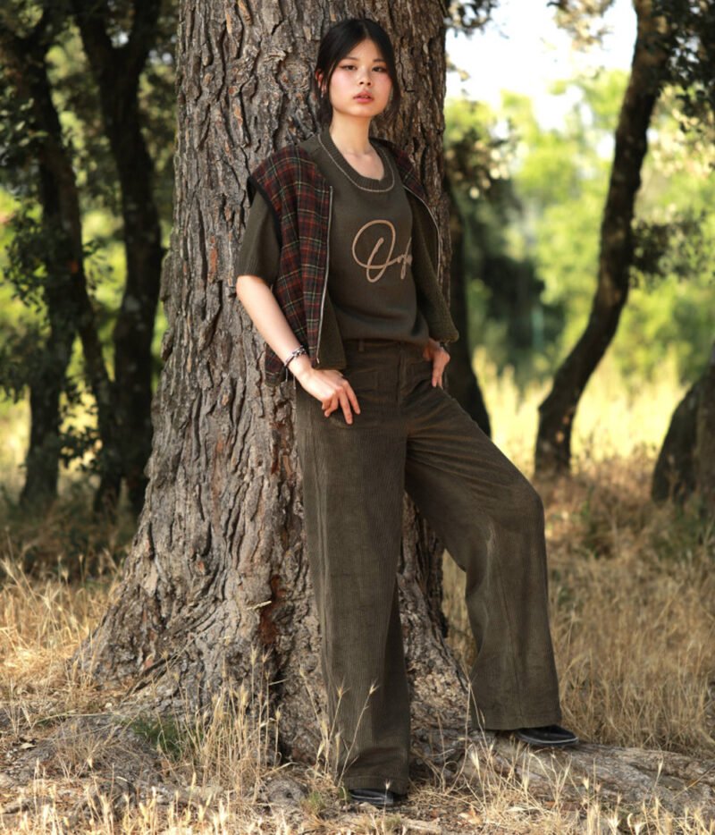 Orféo - Pantalon Scarlet Kaki – Image 3