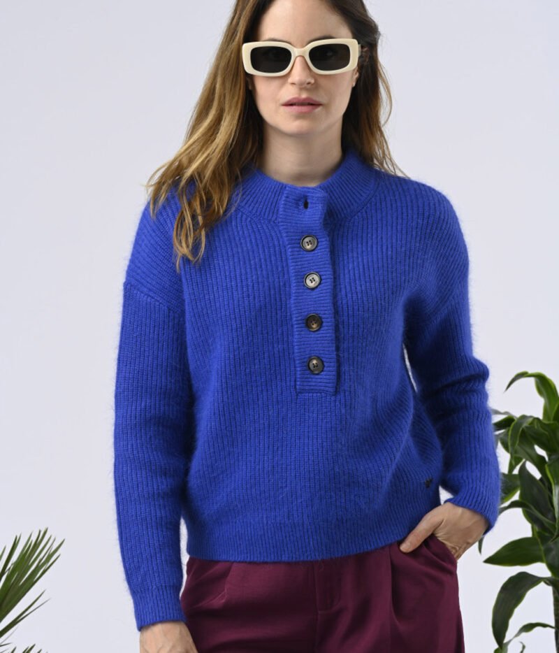 Orféo - Pull Gaspard Bleu roi