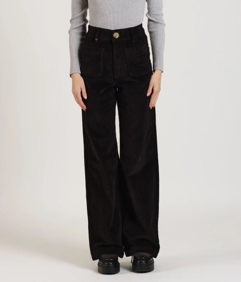 FAM - Jean Fauve Velours Noir – Image 2