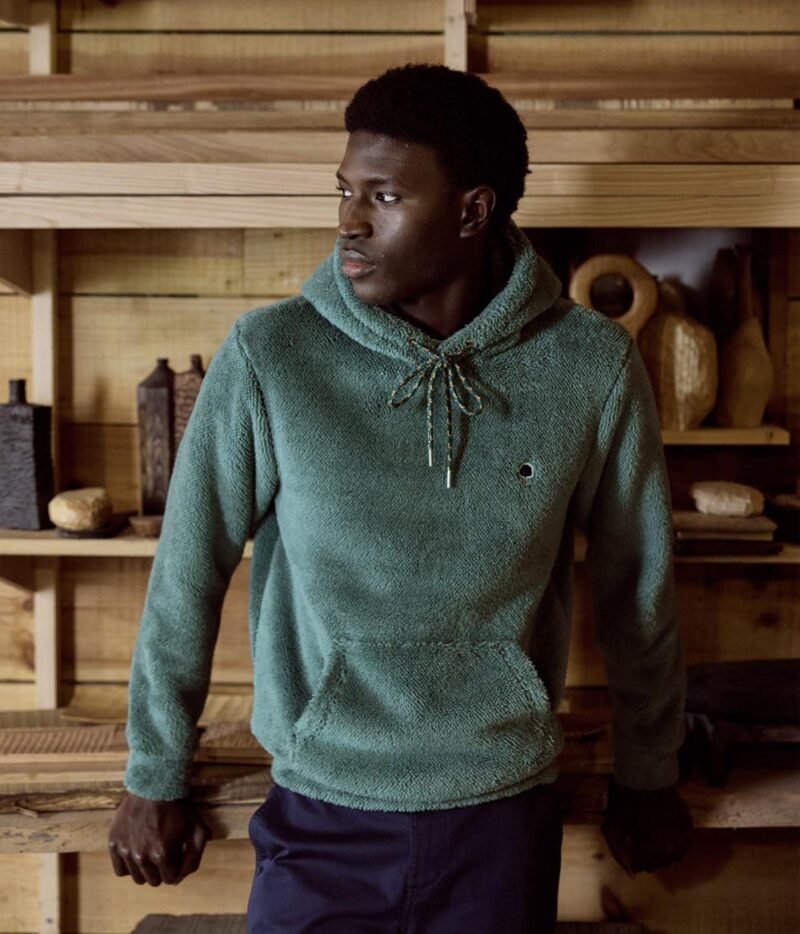 Faguo - Sweat Dirac Sherpa Vert