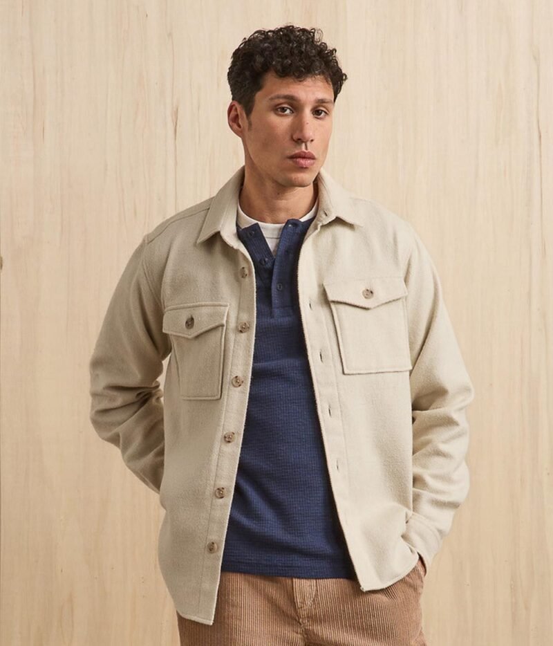 Faguo - Chemise Flavigny Beige – Image 3