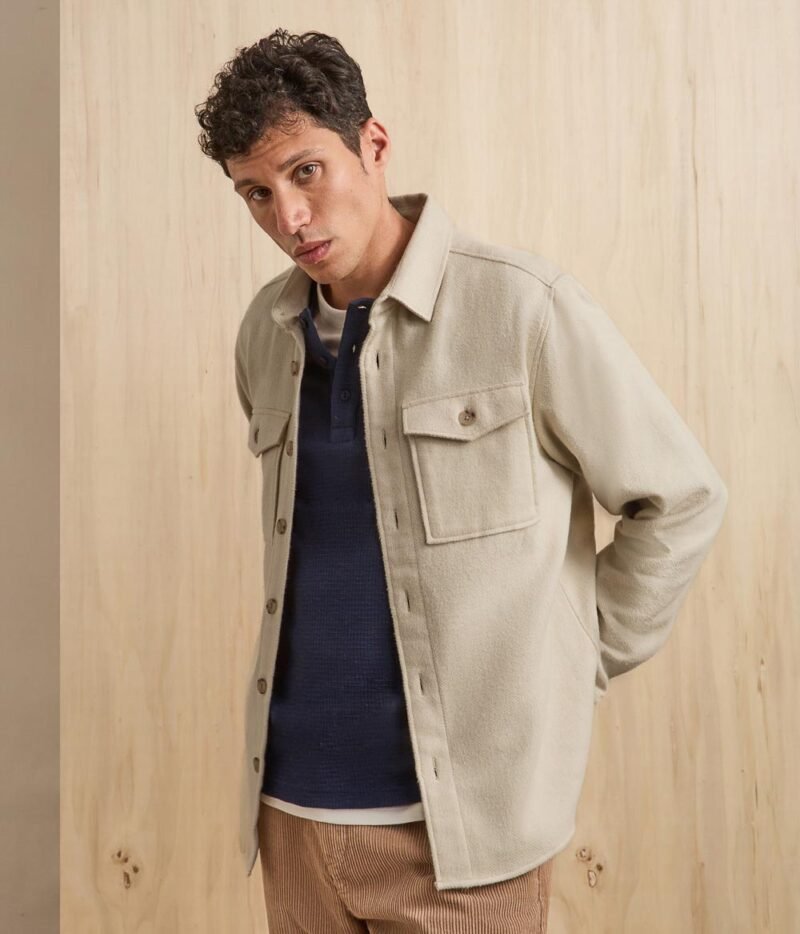 Faguo - Chemise Flavigny Beige