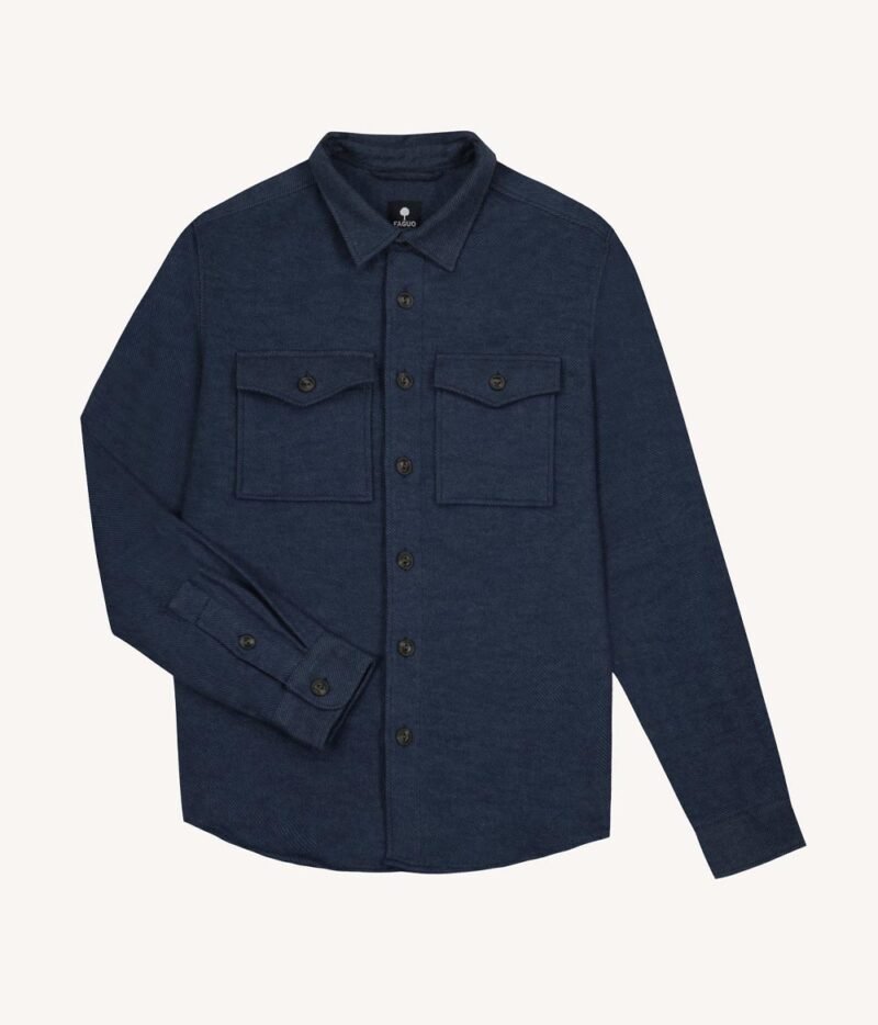 Faguo - Chemise Flavigny Navy – Image 4