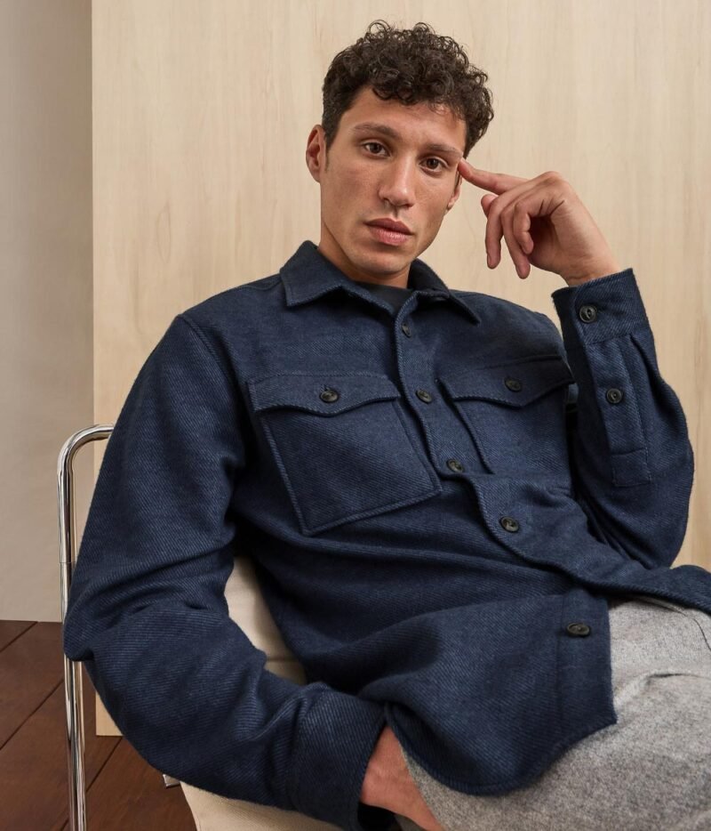 Faguo - Chemise Flavigny Navy