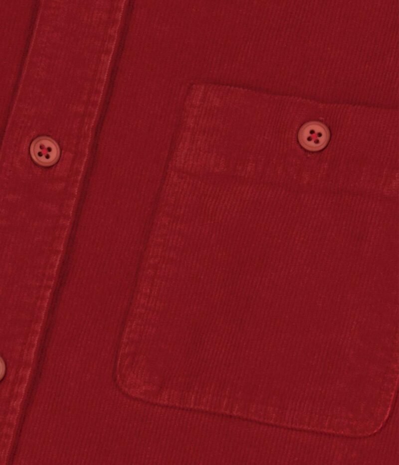 Faguo - Chemise Onca Rouge Foncé – Image 4