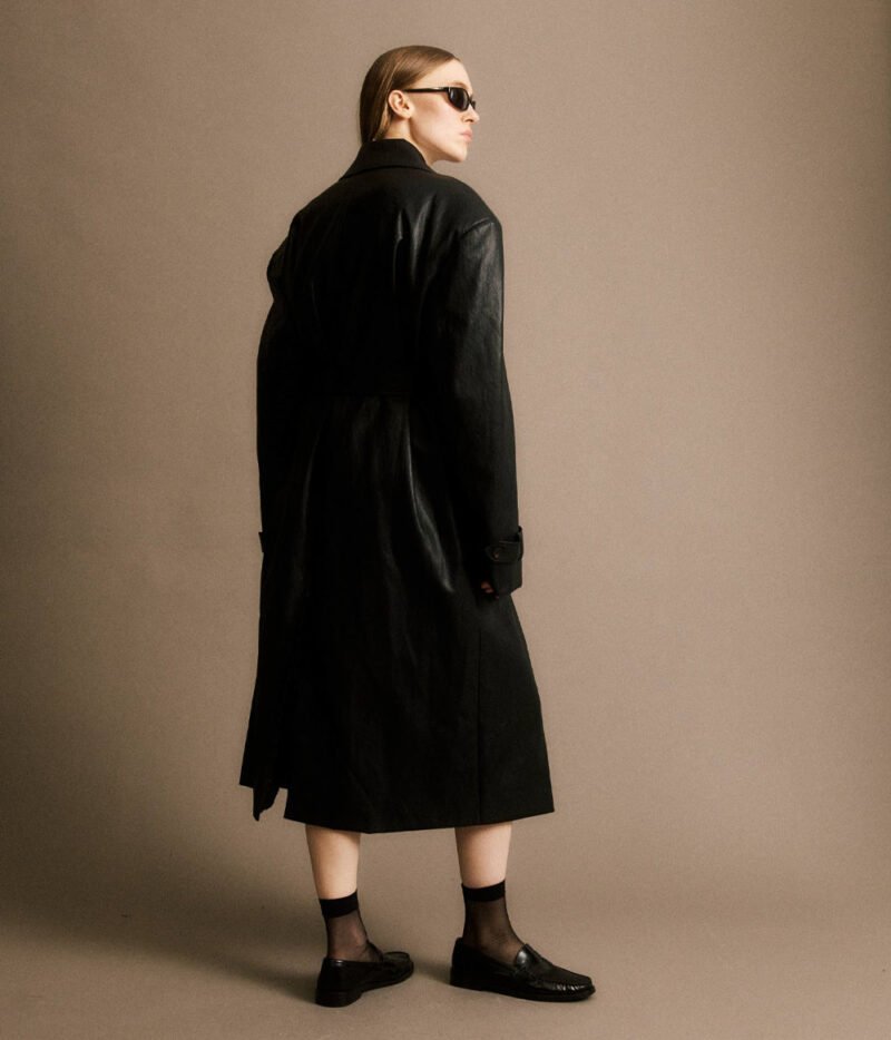 Jiji Studios - Trench Lilie Noir – Image 5