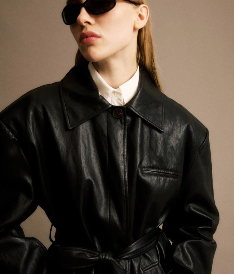 Jiji Studios - Trench Lilie Noir – Image 7