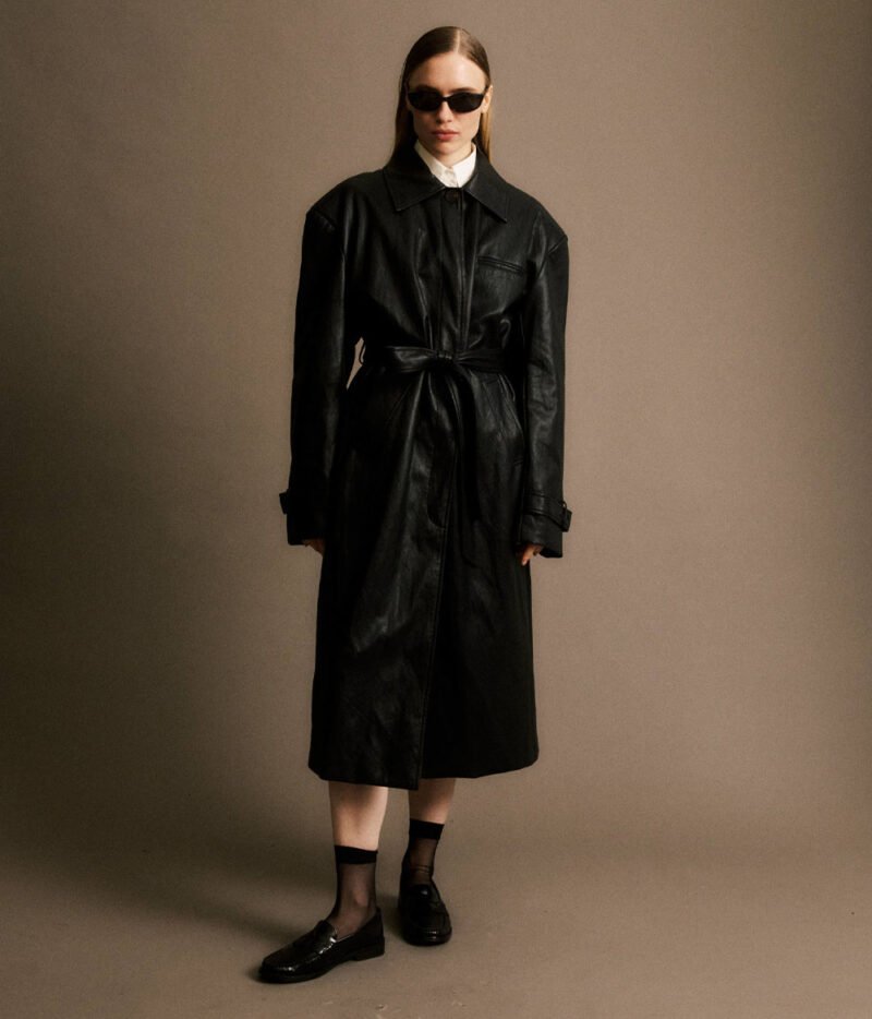 Jiji Studios - Trench Lilie Noir – Image 6