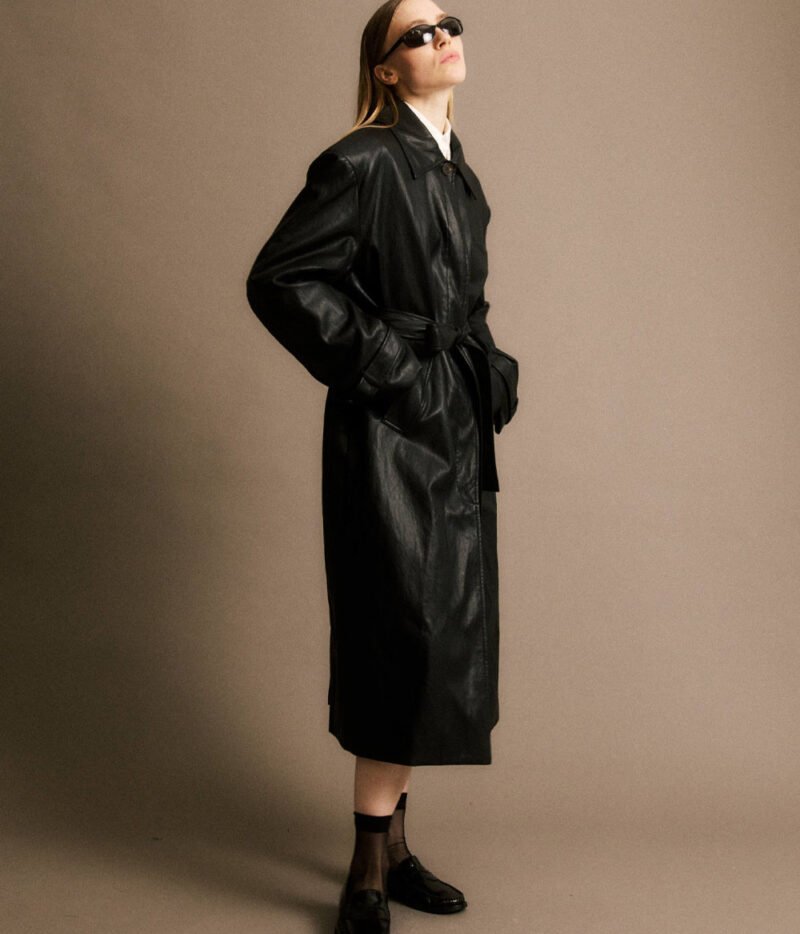 Jiji Studios - Trench Lilie Noir – Image 4