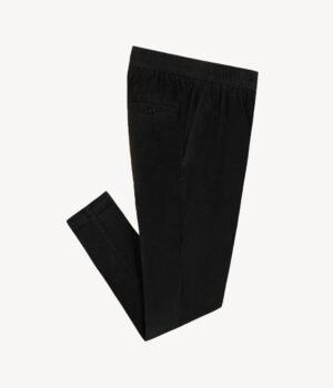 Faguo - Pantalon Dreuille Velours Noir
