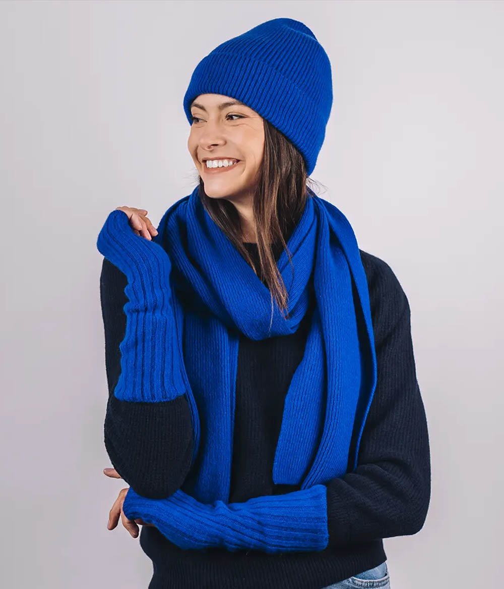 Cézembre - Echarpe Bleu Electrique – Image 3