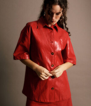 Jiji Studio - Chemise Adrien Rouge