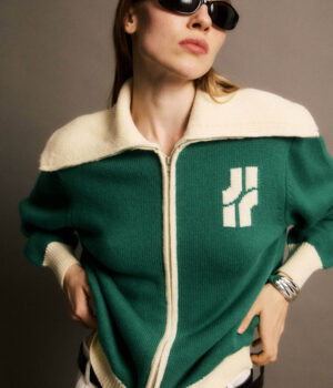 Jiji Studio - Cardigan Renée Vert