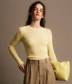 Jiji Studio - Top Serge Jaune