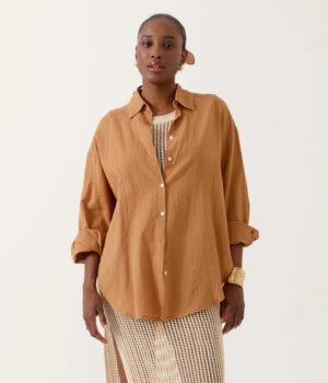 Artlove - Chemise Yerina Caramel
