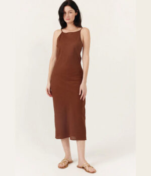 Artlove - Robe Liora Brown