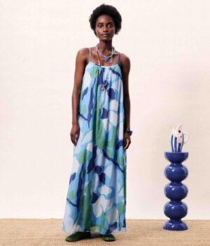 FrNch - Robe Nenufar Bleu