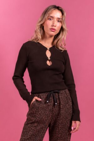 Laure+Max – Top Marietta Marron