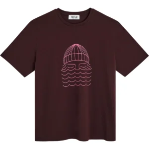 T-shirt To the Sea Wine Bask in the Sun - vue produit