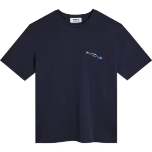 T-shirt Heart Navy Bask in the Sun - vue produit