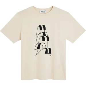 T-shirt Wave Ivory Bask in the Sun - vue produit