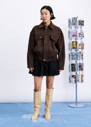 FrNch – Veste Foxton Chocolat