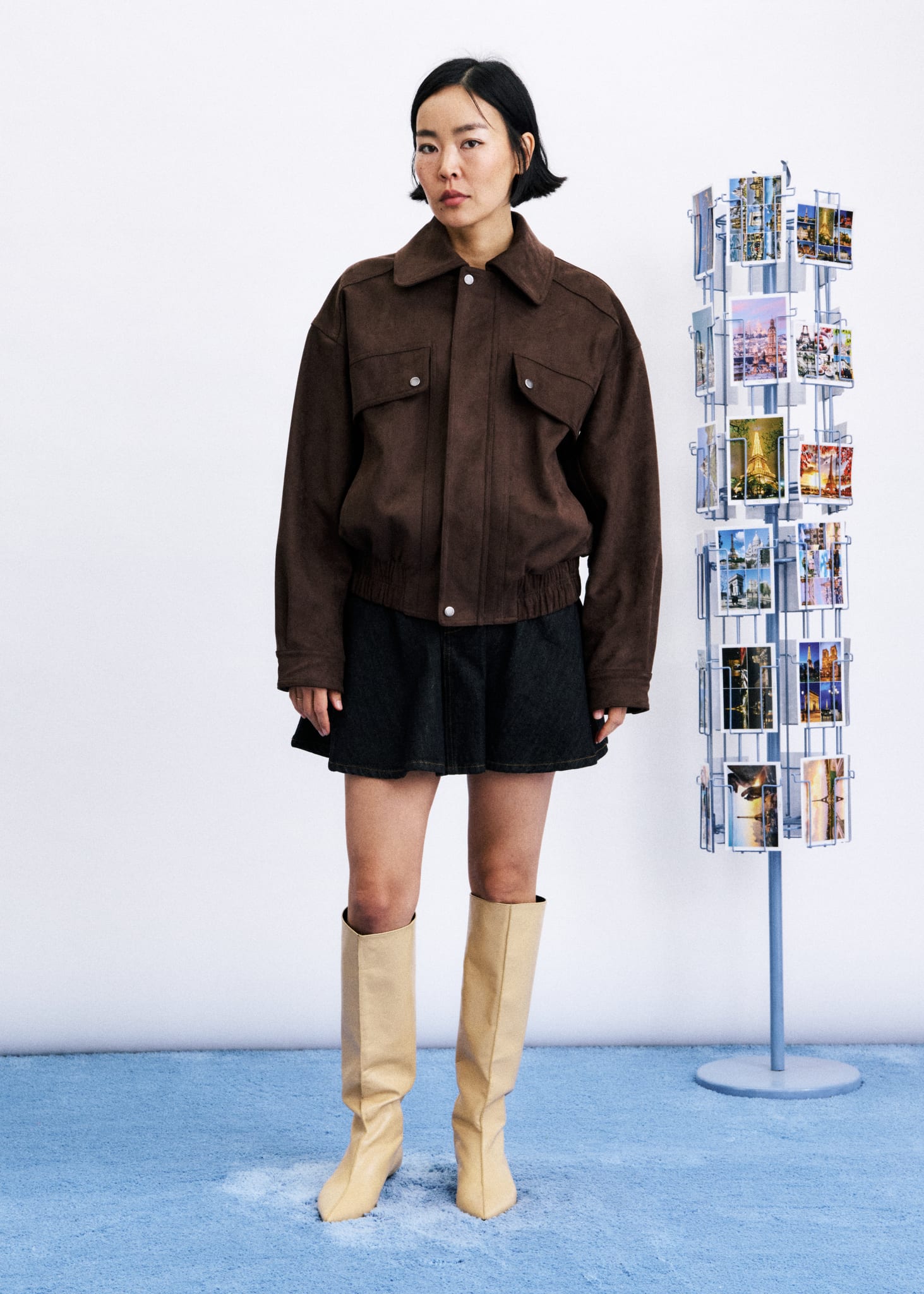 FrNch – Veste Foxton Chocolat