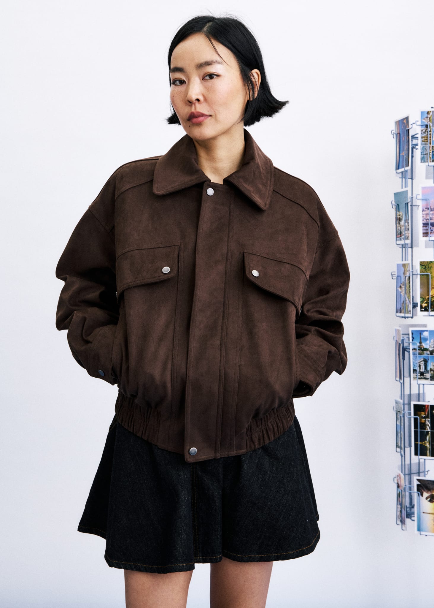 FrNch – Veste Foxton Chocolat – Image 4