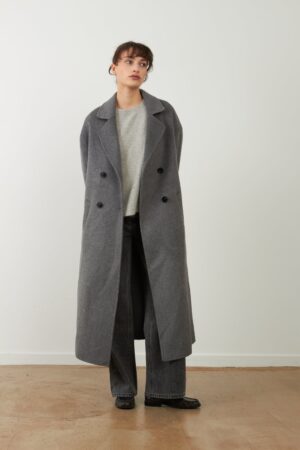 Orfeo – Manteau Leya Gris